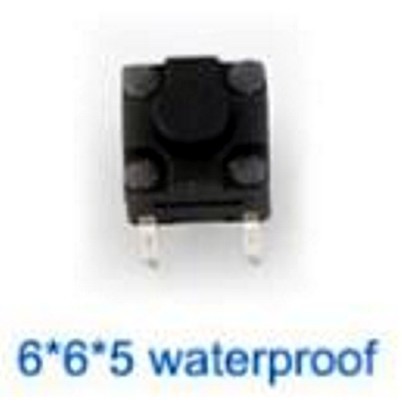 Tact Switch Waterproof 6x6x5 mm Saklar Kecil Micro On Off Tactile