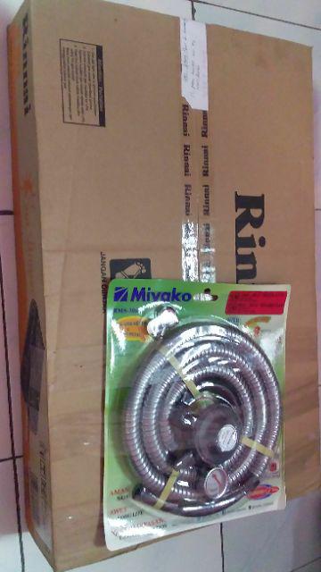 Kompor Gas Rinnai Ri-302s Free Selang Paket Random..aman,hemat&api Biru, Kualitas Ok