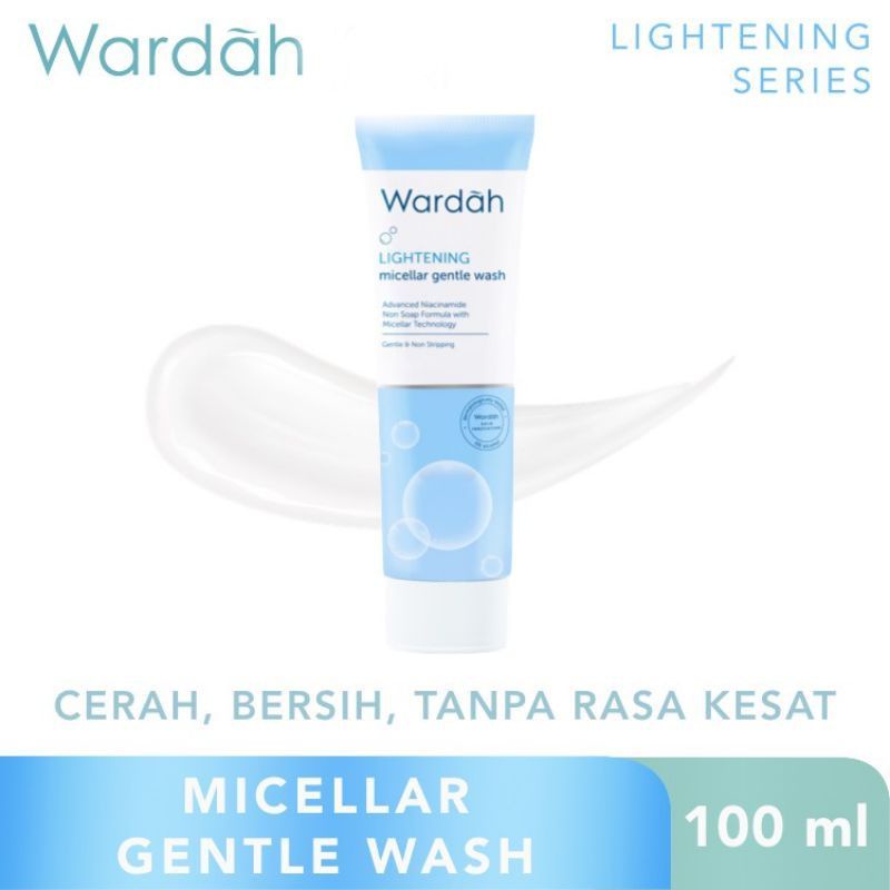 [100ml] Wardah Lightening Micellar Gentle Wash