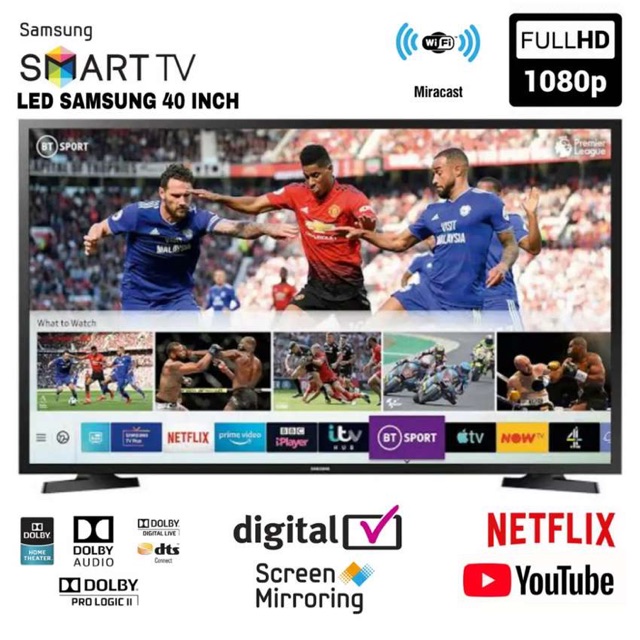 SAMSUNG LED TV 40 inch 40J5250 SMART TV DIGITAL FULL HD-RESMI SAMSUNG