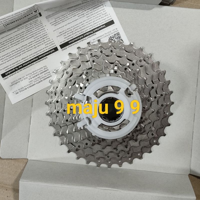 Sprocket Casette Shimano Deore HG-50 10 Speed 11-36T Original Japan Casette