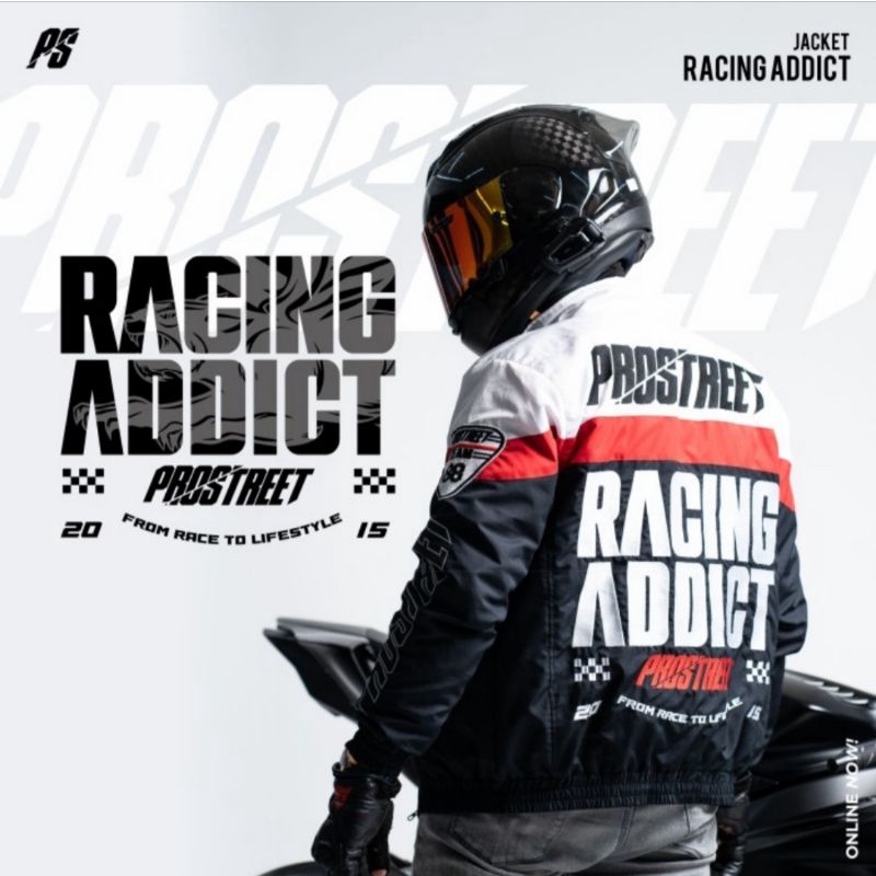 JACKET | PROSTREET | RACING ADDICT | RED | ORIGINAL |