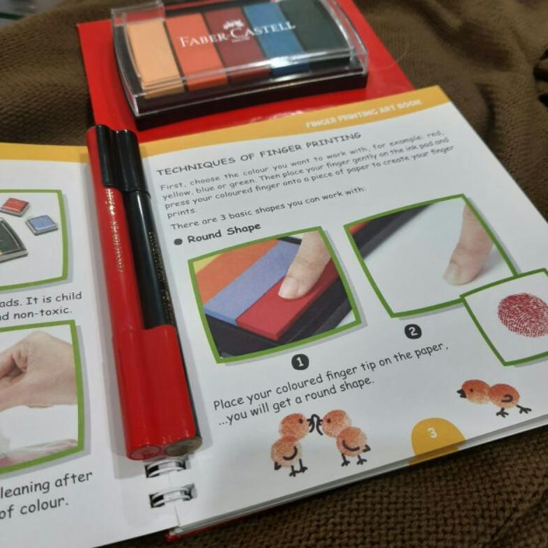 

Figer Printing Art Book Faber Castell