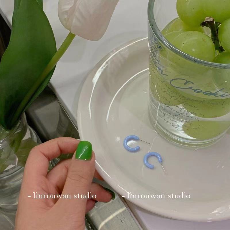 2021 New Fashion Earrings Female Summer Simple Earring High Sense Earring Korea Sexy Girl Jewelry