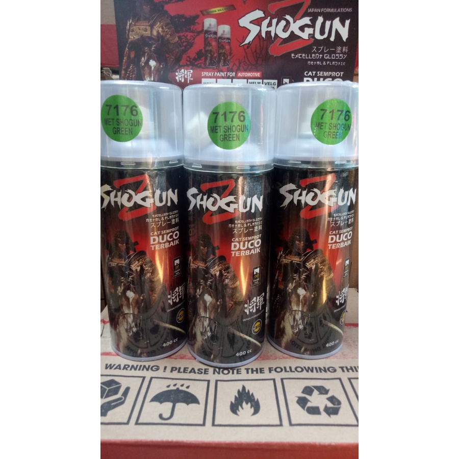 pilox pilox cat semprot duco shogunz pilok shogunz met shogun green 7176 400cc metalik hijau sogun
