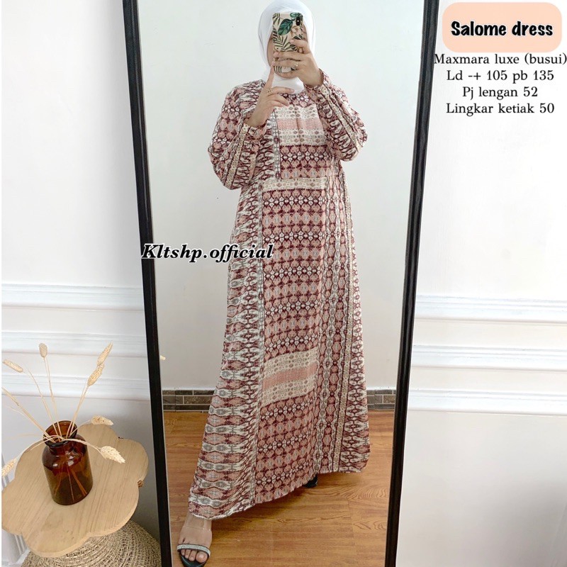 SALOME DRESS / GAMIS PREMIUM / GAMIS MOTIF