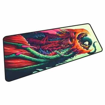 Gaming Mouse Pad XL GN 09 Desk Mat 300x800mm Mose Ped Berkualitas Anti Slip Back Tidak Mudah Rusak