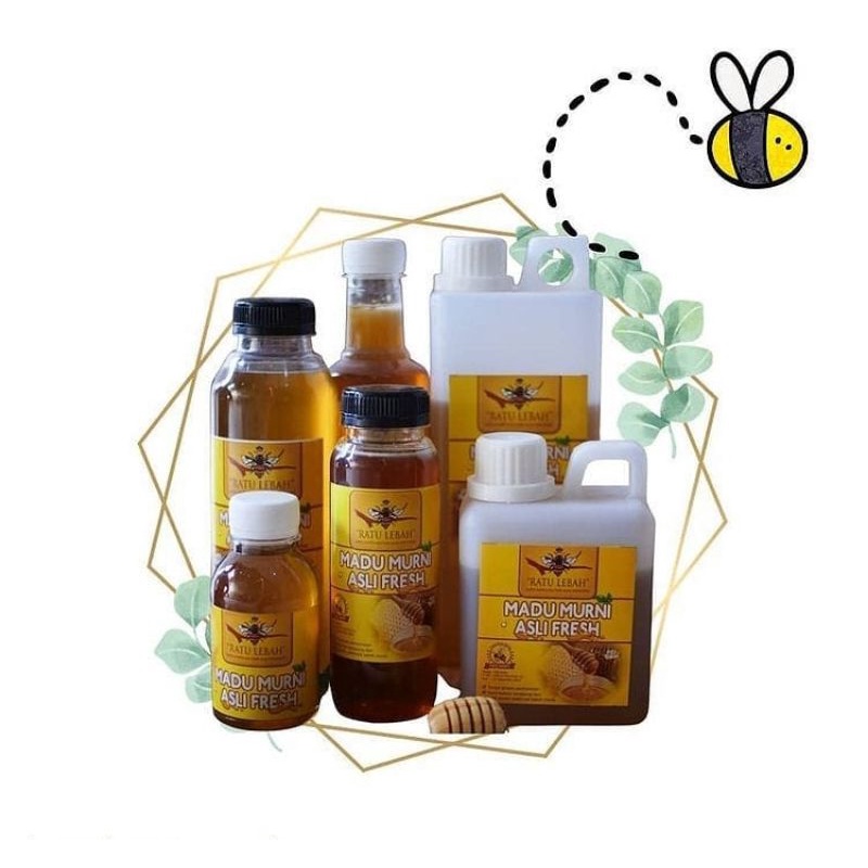 

Madu Murni Asli Fresh 500gr (0,5 kg)Raw Honey Apis Melifera