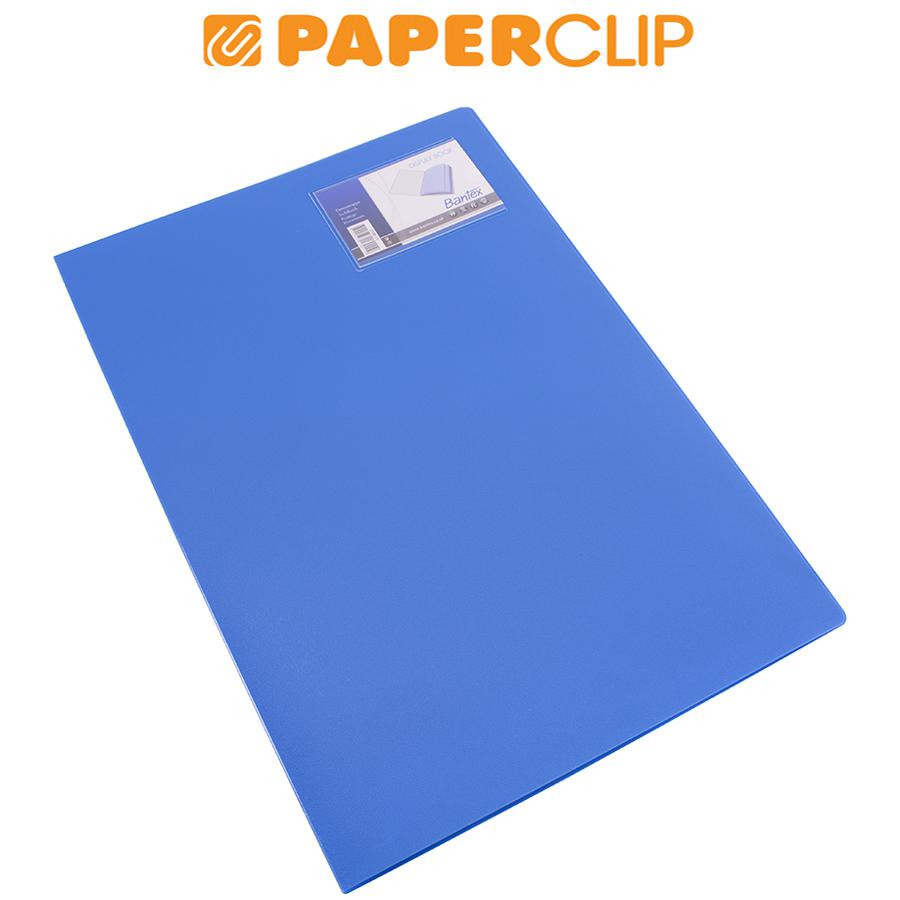 

DISPLAY BOOKS / CLEAR HOLDER BANTEX 3180 FOLIO 10 11CBLUE