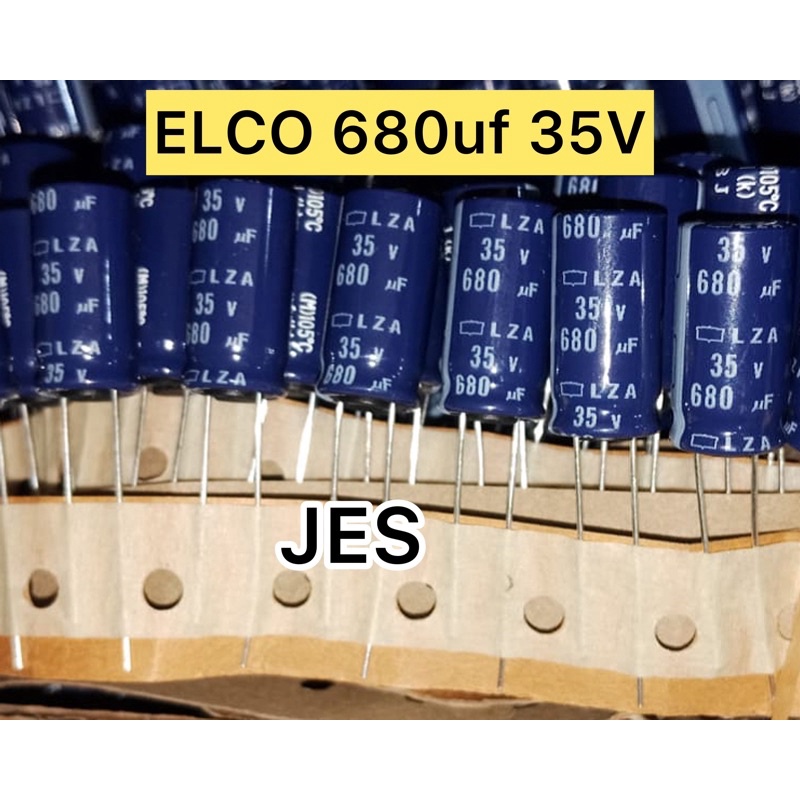 ELCO 680uf 35V RENCENG NIPPON CHEMICON