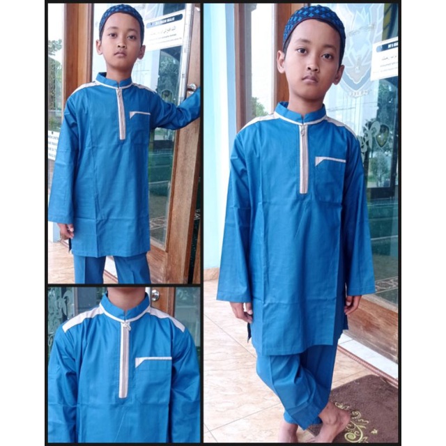 Koko Stelan Kurta Anak | Kurta SteLan Anak Soleh | Kurta Anak Model Terkini
