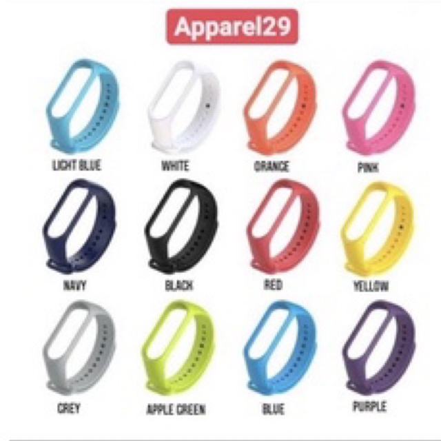 [BUY 2 GET 1 ANTI GORES] Strap Tali Jam Smartwatch Smartband Oase Lp02 Gift Box Oppo Reno 4 Mi Band 