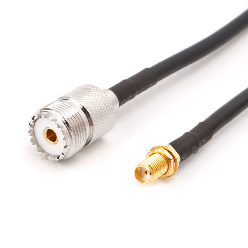 Cre Kabel Coaxial RF SMA Female Ke UHF SO239 PL259 Female RG58 Pigtail