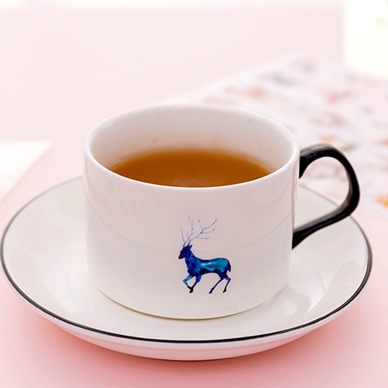 6 Lembar Stiker Kertasselotip Washi Gambar Kartun Unicorn Bahan Pvc Anti Air Untuk Dekorasi Diy