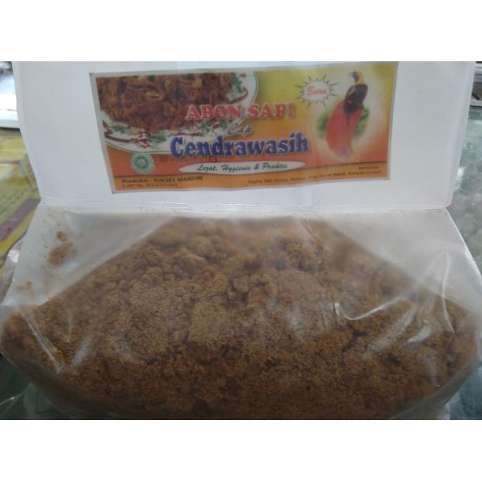 

Diskon Abon Sapi Cendrawasih 1 kg
