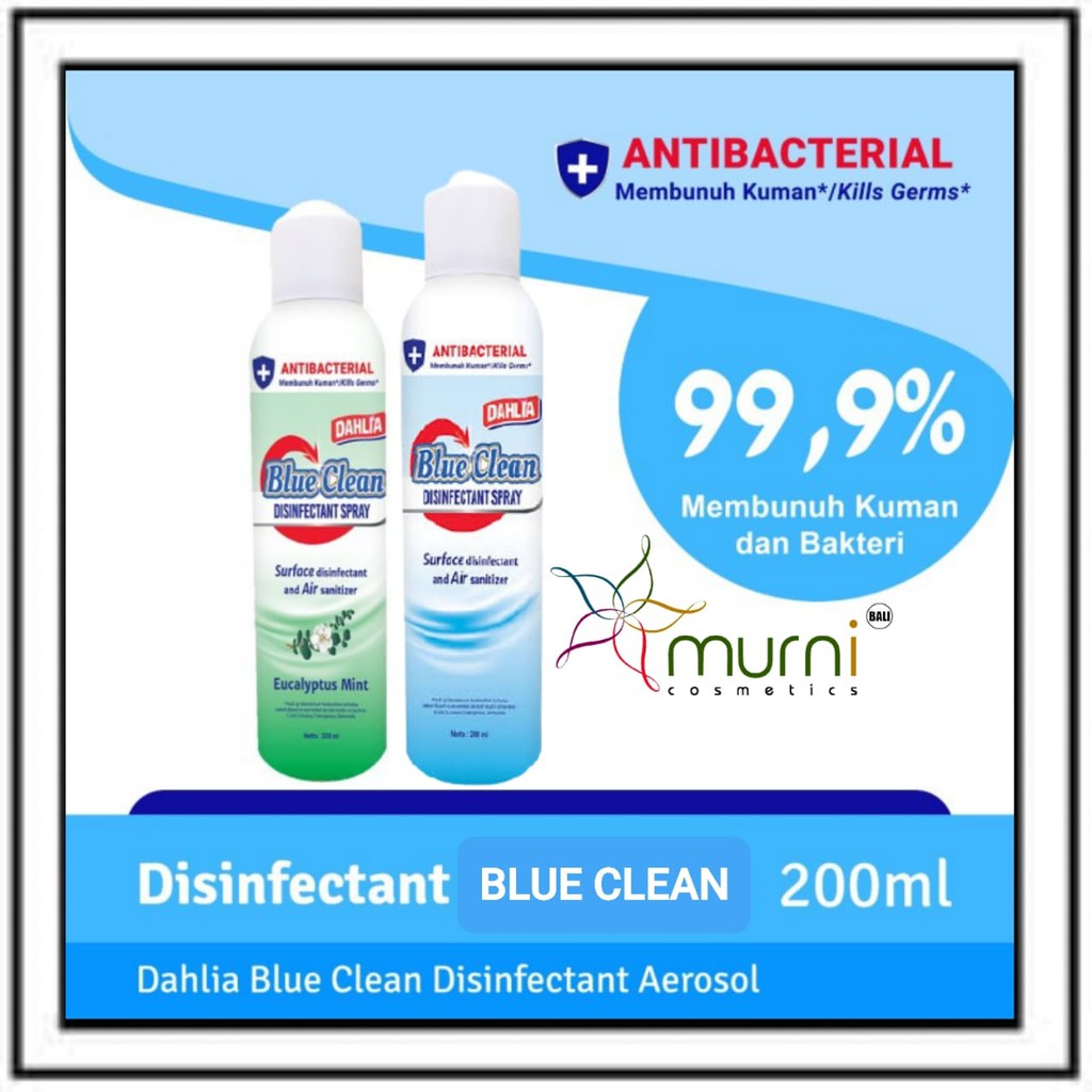 DAHLIA BLUE CLEAN DISINFECTANT SPRAY 200ML