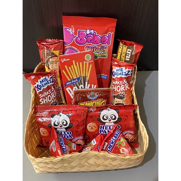 

Redow snack box/ hampers box/ birthday gift box/ hampers lebaran/ thr / valentine / natal