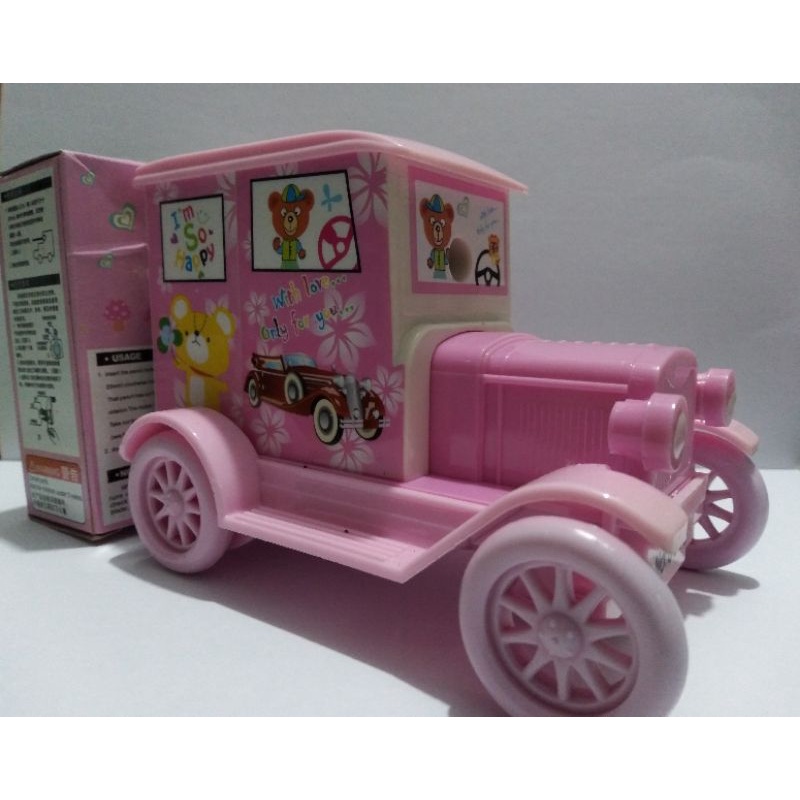 

Rautan pensil/Pencil Sharpener. model mobil lucu