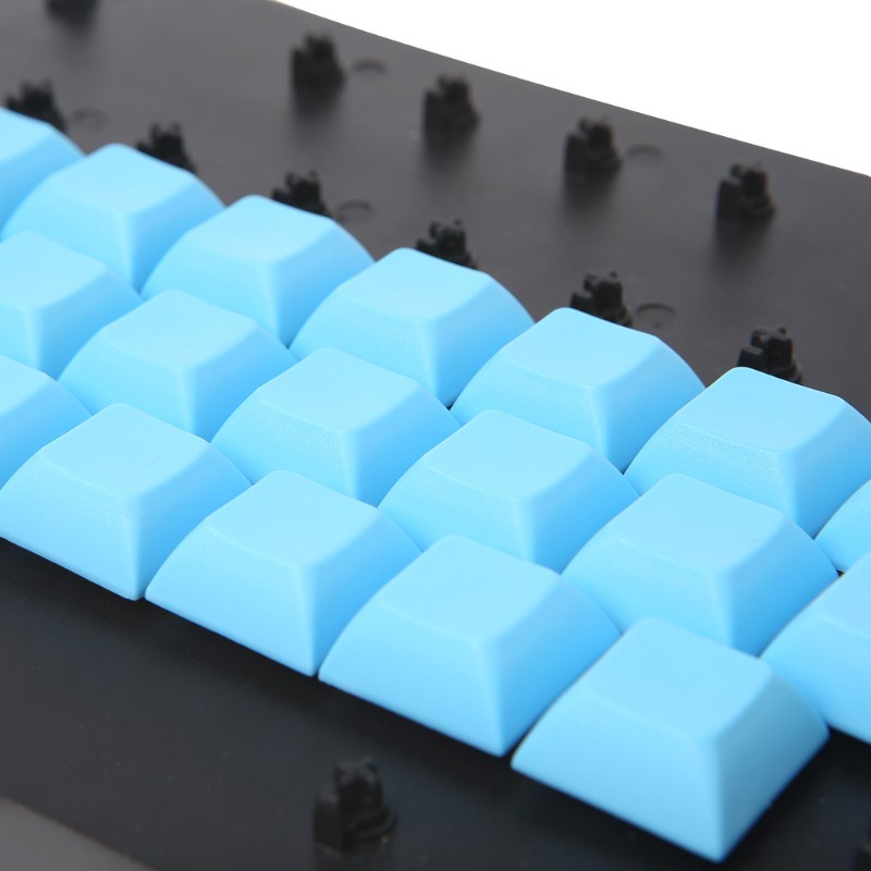 Btsg Pbt Keycaps Dsa 1u Kosong Motif Print Untuk Keyboard Gaming Mekanik