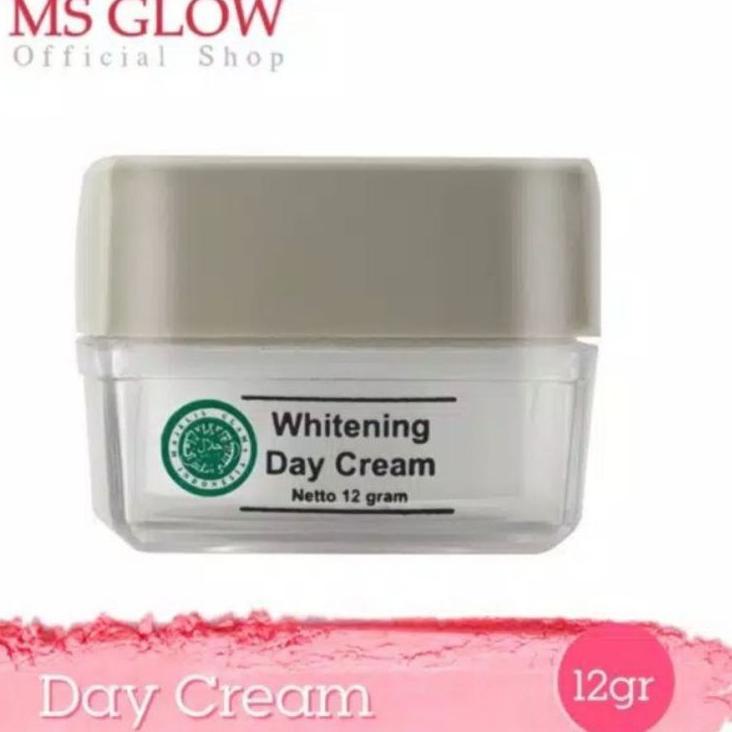 WY6-7WG7H WHITENING DAY CREAM/ CREAM SIANG MS GLOW BEAUTY SKINCARE BPOM HALAL Diskon mingguan