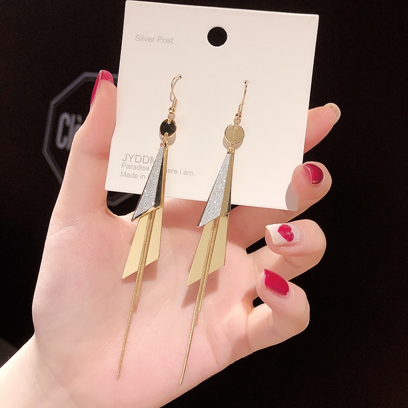 Shuling Fashion Women Earrings 925 silver needle Long Earrings Retro Pearl Tassel Drop Earrings Collection