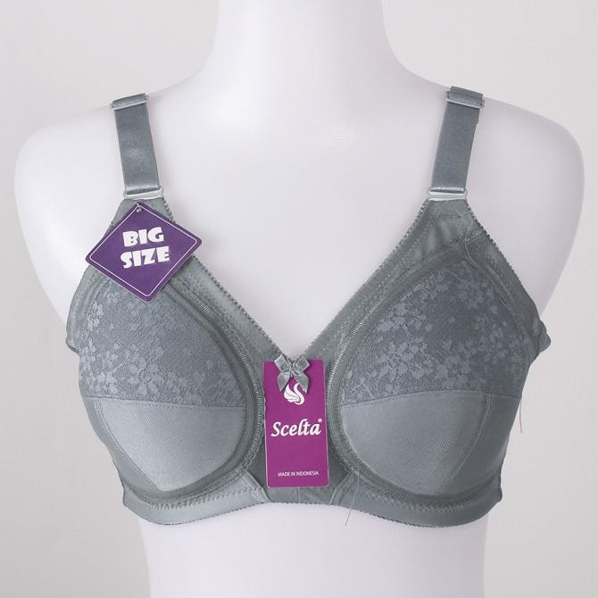 Scelta - Bra Big Size Bh Mama Ukuran Besar Jumbo Tanpa Kawat Scnc 048
