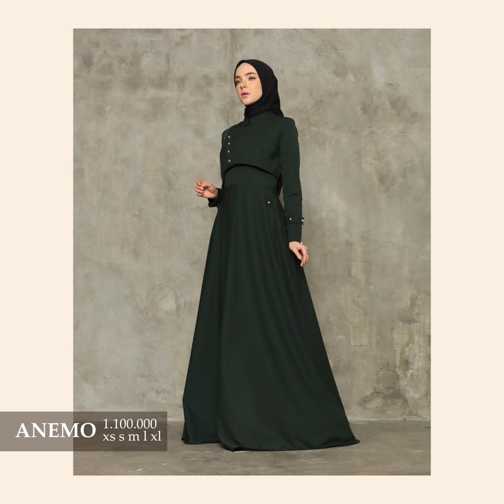 GAMIS LVA DAILY ANEMO ORIGINAL KEKINIAN MODERN TRENDY SIMPLE ELEGANT MODIS BEST SELLER
