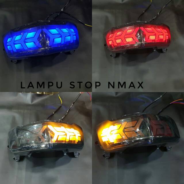 LAMPU  STOP BLKG N-MAX LAMBORGINI/LAMPU BELAKANG NMAX OLD LEZUS