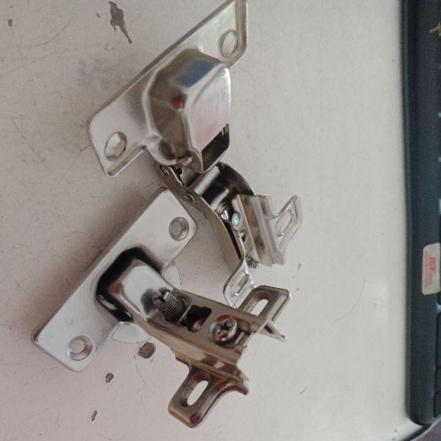 Engsel Sendok Huben Bengkok (per Pasang) / Engsel Lemari