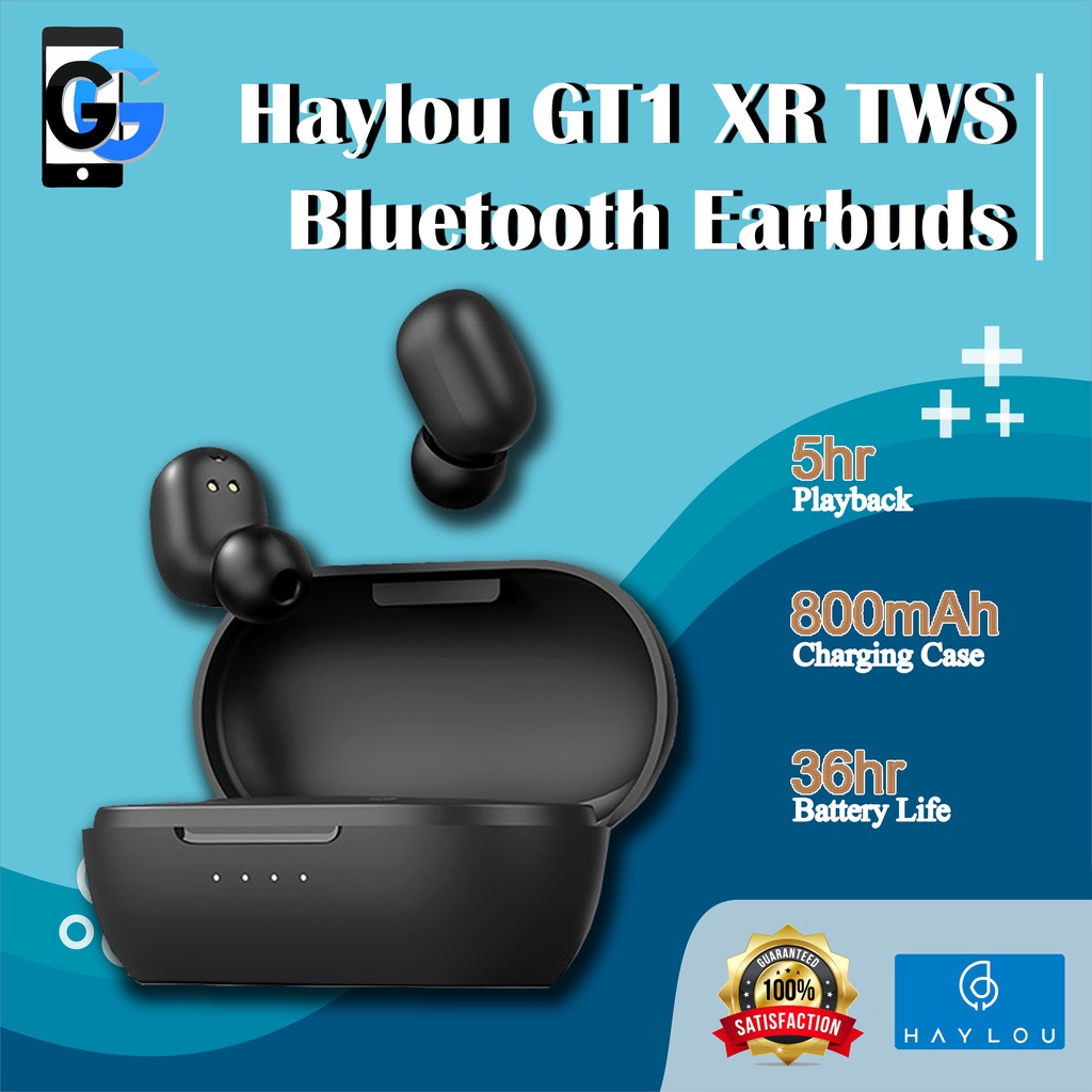 Haylou GT1 XR TWS Headset Bluetooth Wireless AAC aptX Gaming Mode Stereo Sound