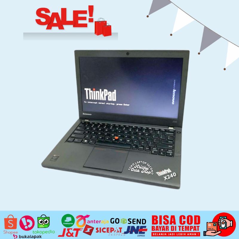 SALE LENOVO THINKPAD X240 INTEL CORE I5 RAM 8GB SSD 128GB