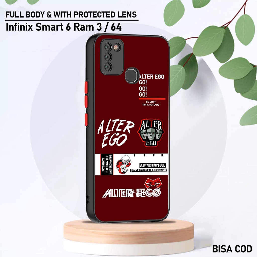 Untung Case Infinix Smart 6 Ram 3 - Motif Case [ Game ] - Hardcase Infinix Smart 6 Ram 3 - Softcase 