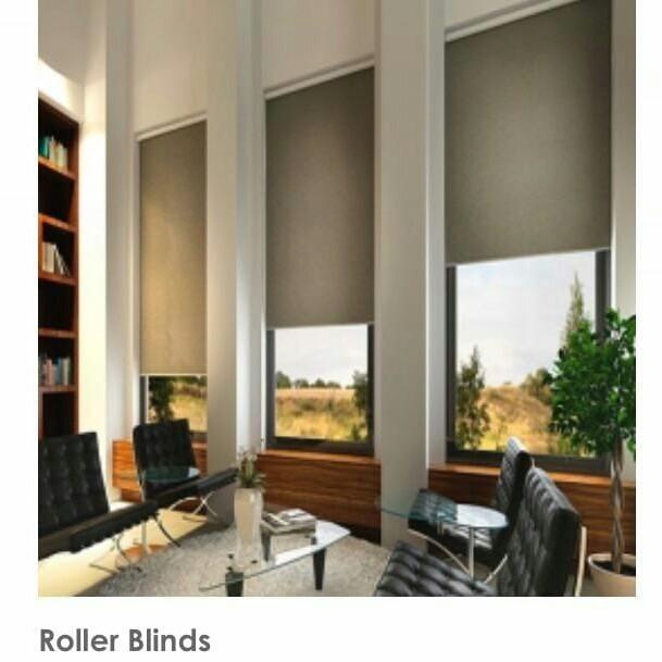 gorden   onna blue roller blinds blackout 33x  penutup jendela minimalis custom