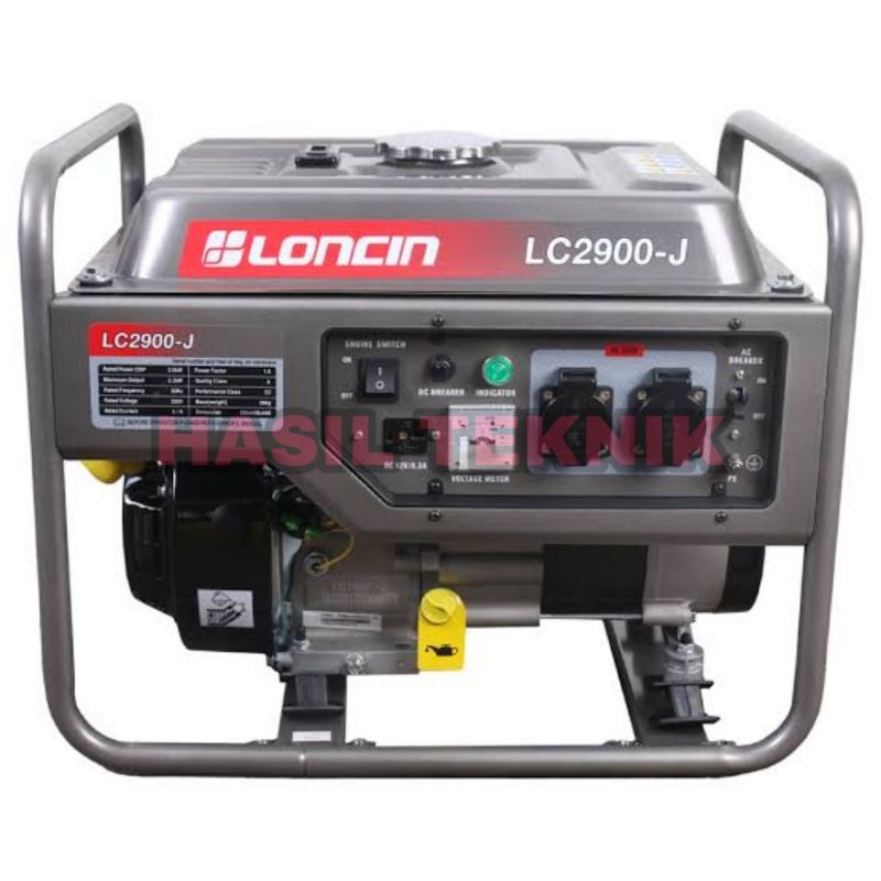 Genset Loncin LC 2900 J Mesin Generator Listrik 2000 Watt BERKUALITAS