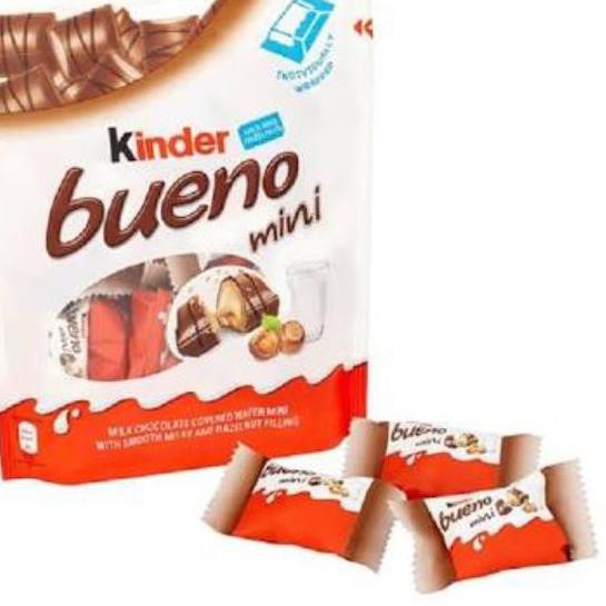 

Super Promo MHFBK KINDER BUENO MINI 16/ KINDER BUENO ISI 16 exp Agustus 2021 Z65 Terkini