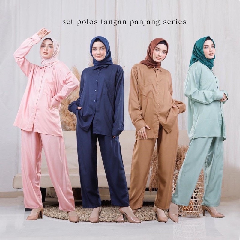 NEW PROMO ONE SET JUMBO SLEEPWEAR DAILY SET BEST SELLER RAYON POLOS PREMIUM ADEM SIZE XL XXXL