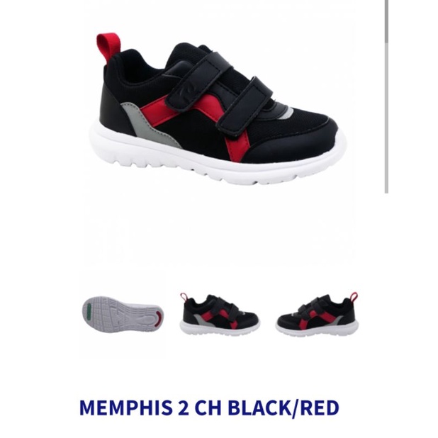 sepatu Toezone Memphis Red