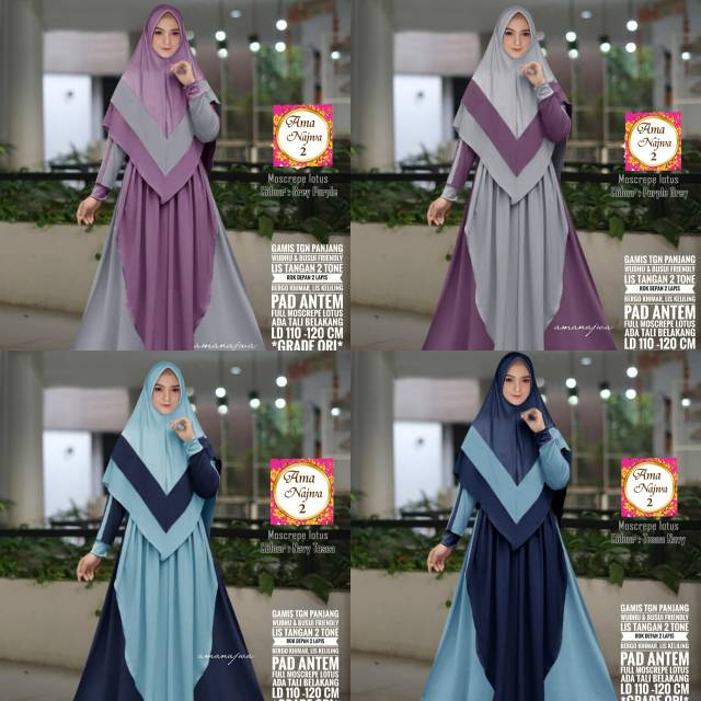 Gamis Kamila Syari by Ama Najwa 2