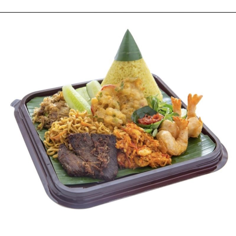 

Nasi Tumpeng Mini Premium Halal Murah Enak