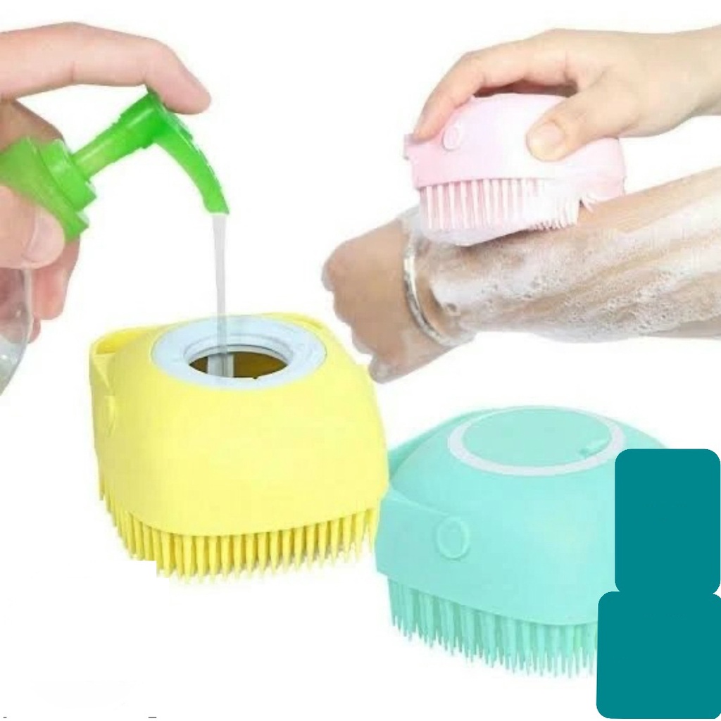 New! Sikat Badan Bahan Silikon Lembut Sikat Kepala silicone brush grosir