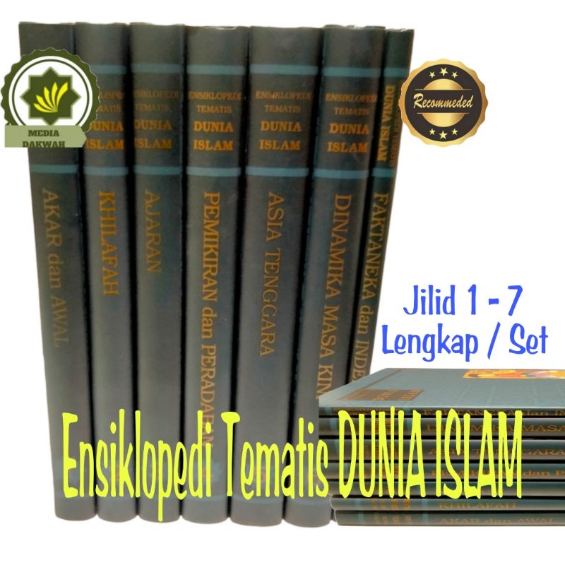Buku ENSIKLOPEDI TEMATIS DUNIA ISLAM Vol 1 - 7 Jilid Lengkap atau Jual Eceran Perbuku Per Jilid Ensi