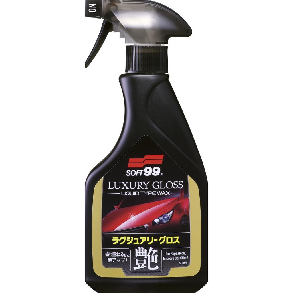 Soft99 Soft 99 Luxury Gloss 500 ml Spray Wax Carnauba Wax Wax Mobil