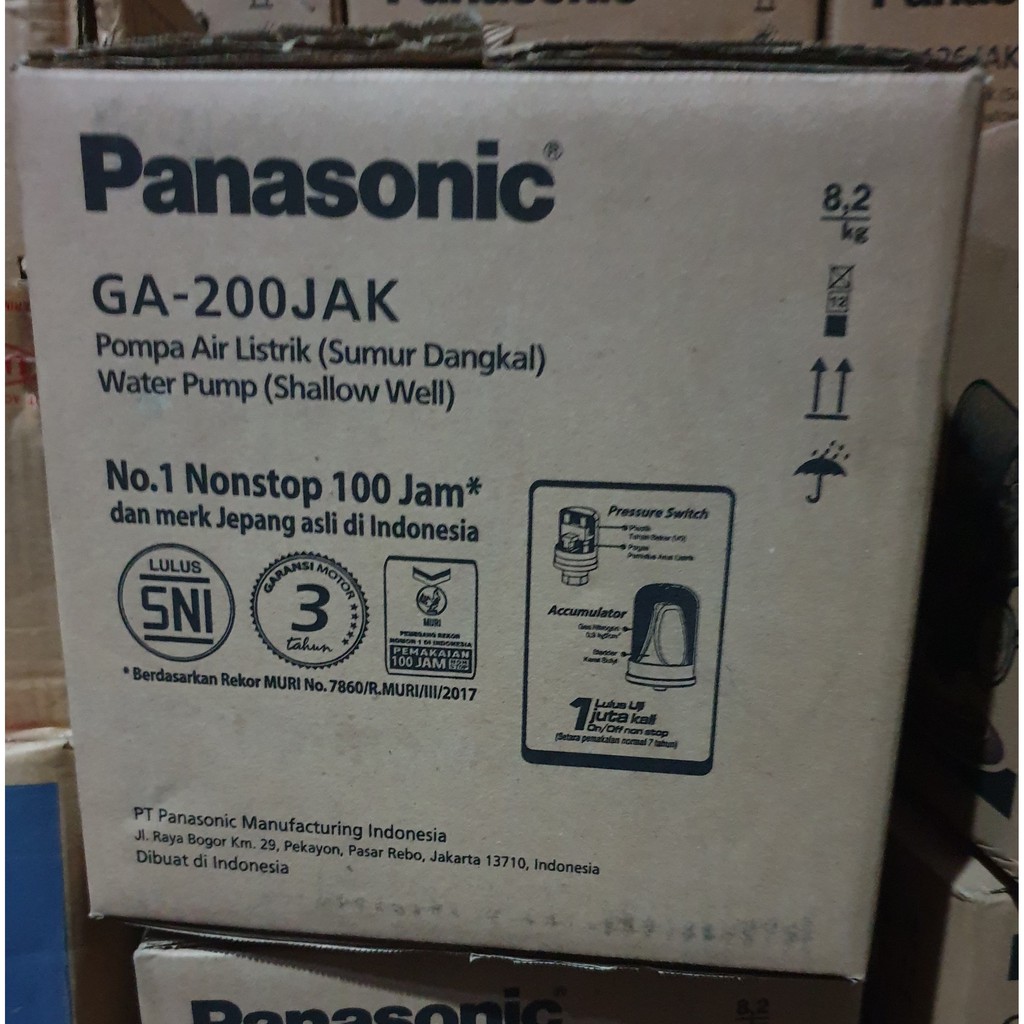 Pompa air Panasonic Auto GA 200 JAK