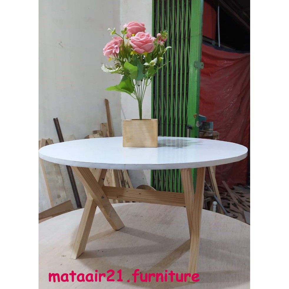 meja bulat lipat ukuran 55cm/meja lipat bulat/meja bulat lipat belajar/ meja belajar lipat bulat