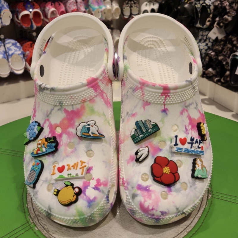 CROCS - Seoul Jeju Busan Jibbitz charms set (isi 6 pcs)