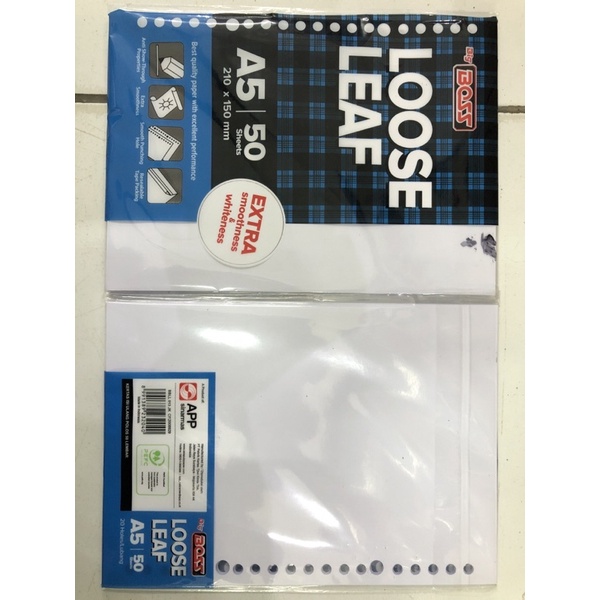 

refill binder big boss loose leaf polos a5 isi 50