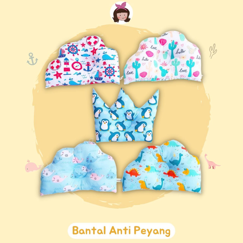 BANTAL BAYI ANTI PEYANG MOTIF 01 - EMMANINKA