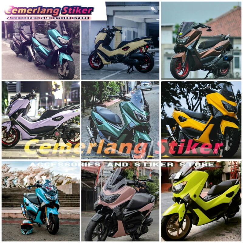 STIKER DECAL NMAX Polos Full Body / Decal POLOS NMAX FULL BODY