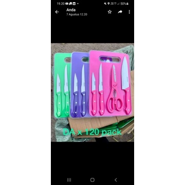 pisau satu set lengkap