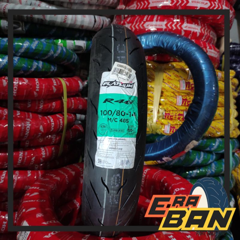 BAN SOFT CORSA R46 100 80 RING 14 TUBELESS RACING VARIO BEAT